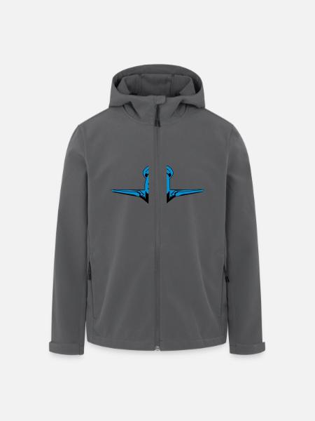 Spaceshuttle - Recycelte Männer Softshell-Jacke von Stanley/Stella - Schwarz