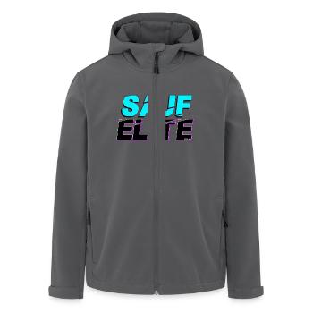 SAUF ELITE - Recycelte Männer Softshell-Jacke von Stanley/Stella - Schwarz - Vorne - AI Model Male 185 light (185cm)