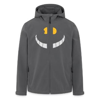 Cheshire Cat - Veste softshell homme en polyester recyclé Stanley/Stella - noir - Devant - AI Model Male 185 light (185cm)