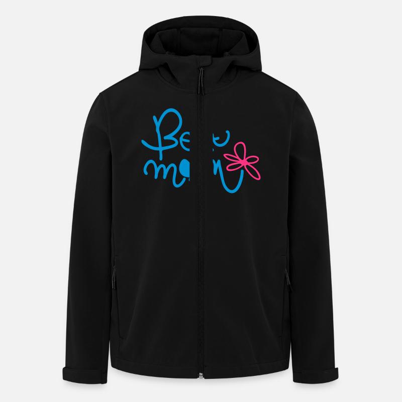 BEST MOM - Recycelte Männer Softshell-Jacke von Stanley/Stella - Schwarz