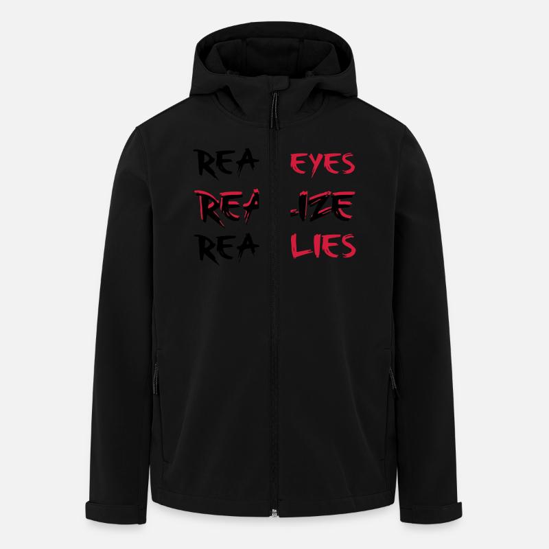 Realize - Veste softshell homme en polyester recyclé Stanley/Stella - noir