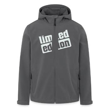 limited edition - Recycelte Männer Softshell-Jacke von Stanley/Stella - Anthrazit - Vorne - AI Model Male 185 light (185cm)