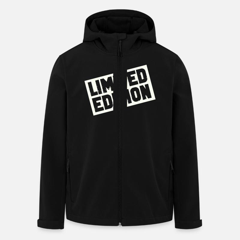 Limited Edition 1 - Men’s Recycled Softshell Jacket by Stanley/Stella - black