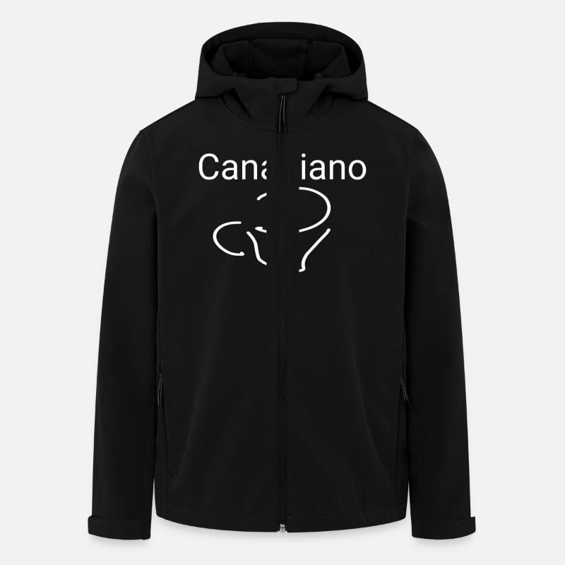 Canadiano - Men’s Recycled Softshell Jacket by Stanley/Stella - black