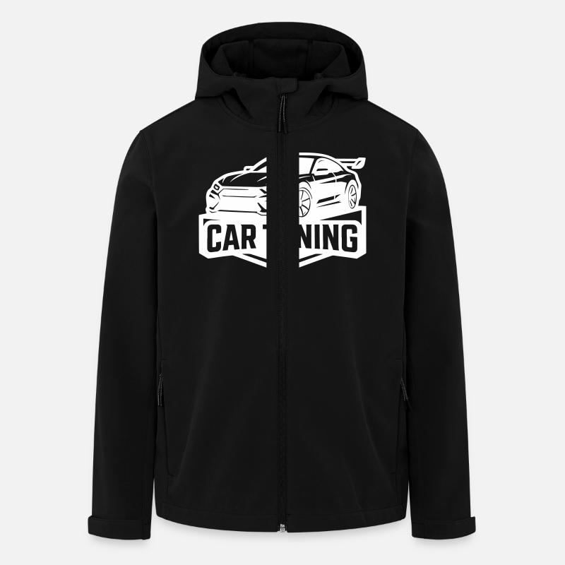 Auto Tuning - Recycelte Männer Softshell-Jacke von Stanley/Stella - Schwarz