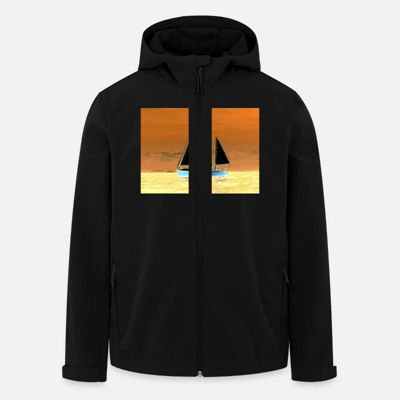 Ho bateau - Veste softshell homme en polyester recyclé Stanley/Stella - noir