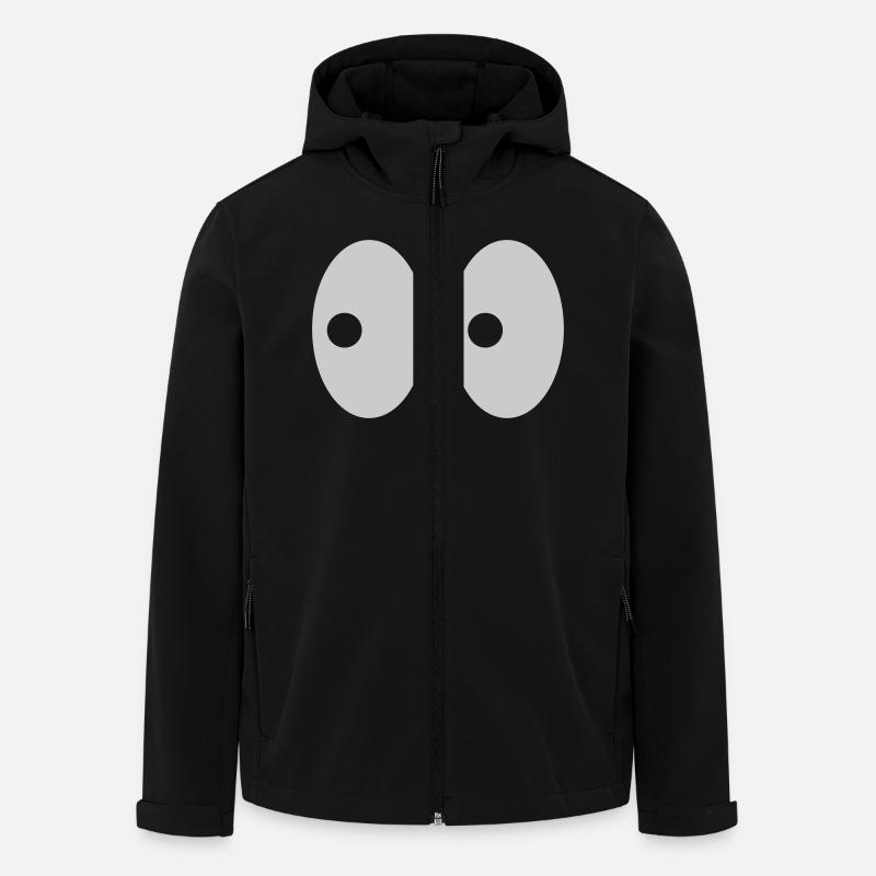 mirette - Veste softshell homme en polyester recyclé Stanley/Stella - noir