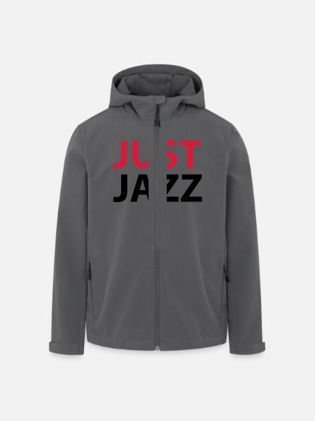 Just Jazz - Recycelte Männer Softshell-Jacke von Stanley/Stella - Schwarz