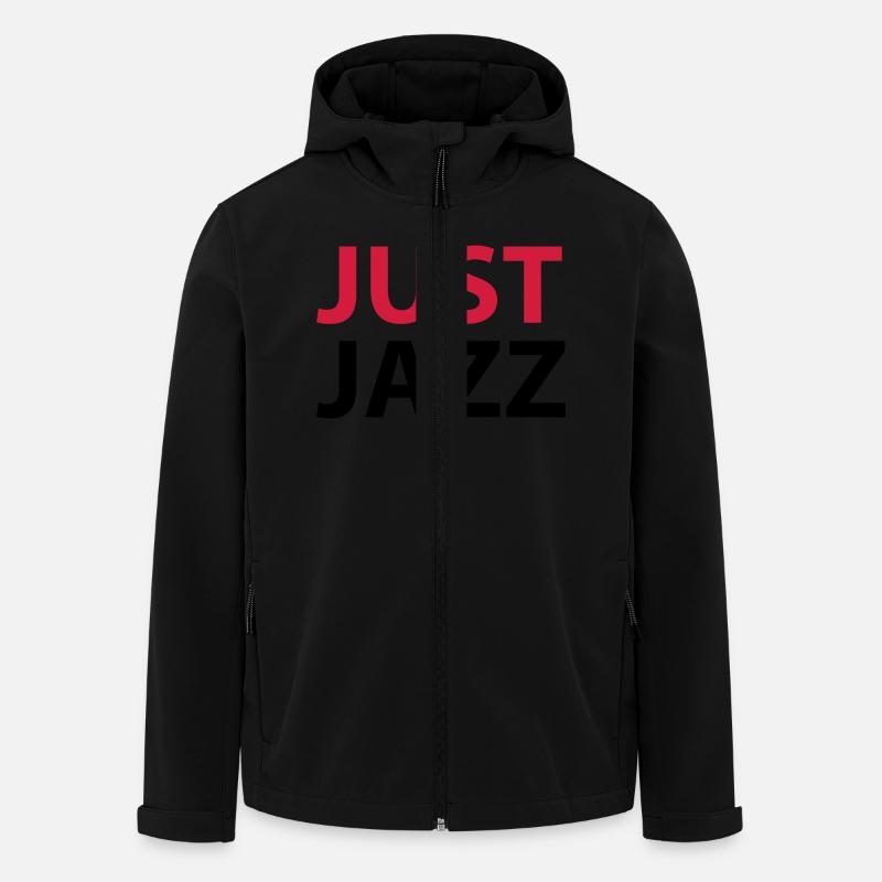 Just Jazz - Recycelte Männer Softshell-Jacke von Stanley/Stella - Schwarz