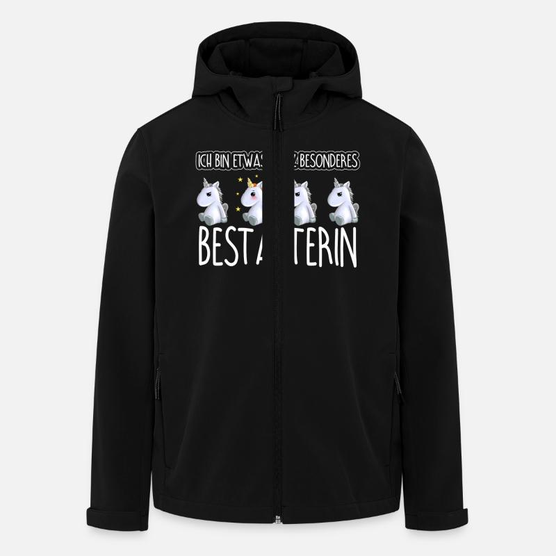 BESTATTERIN - Toll - Recycelte Männer Softshell-Jacke von Stanley/Stella - Schwarz