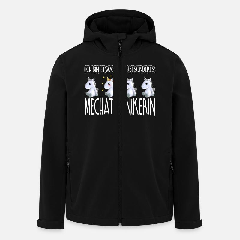 MECHATRONIKERIN - Toll - Recycelte Männer Softshell-Jacke von Stanley/Stella - Schwarz