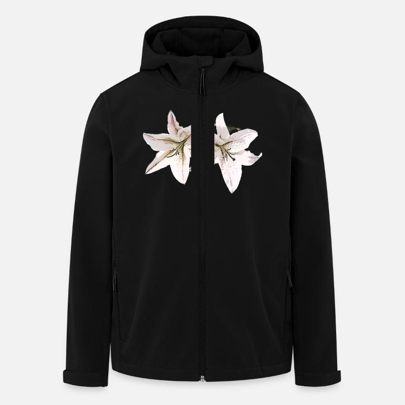 Lily / Lilium / Lily - Veste softshell homme en polyester recyclé Stanley/Stella - noir