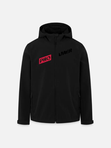 eSport Pro Gamer - Men’s Recycled Softshell Jacket by Stanley/Stella - black