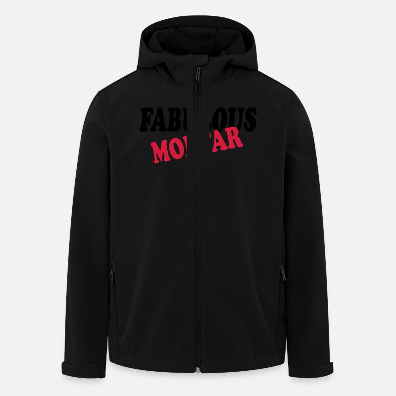Fabulous morfar 111 - Recycelte Männer Softshell-Jacke von Stanley/Stella - Schwarz