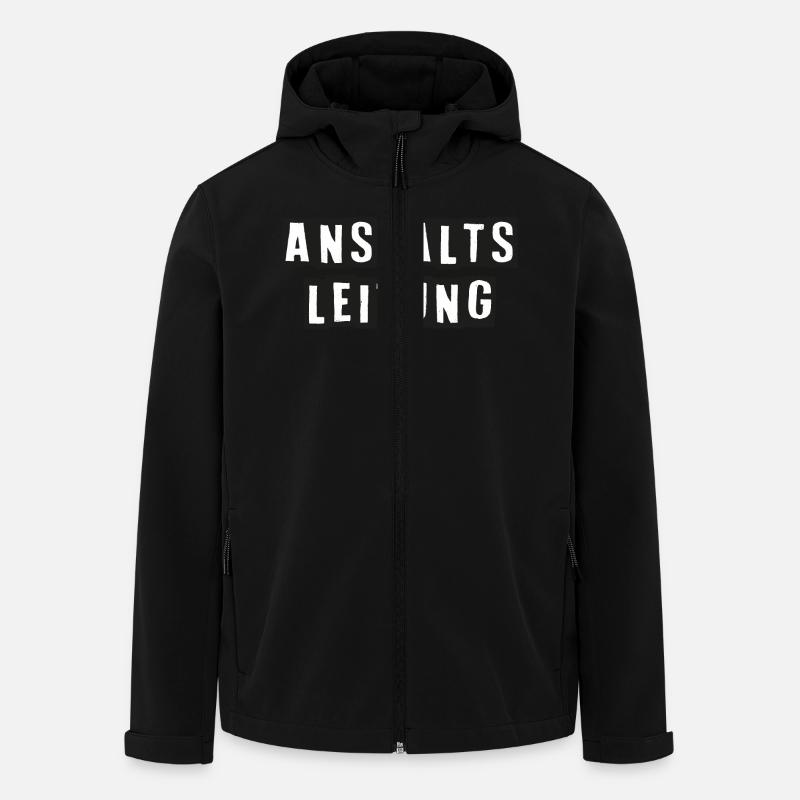 Anstaltsleitung - Recycelte Männer Softshell-Jacke von Stanley/Stella - Schwarz
