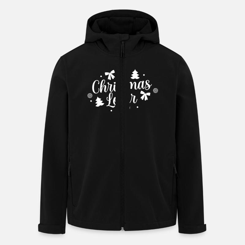 Christmas lover - Veste softshell homme en polyester recyclé Stanley/Stella - noir