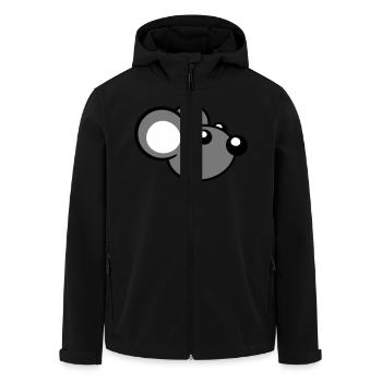 Maus Mäuschen Süße Kleine Ratte Nager Freundlich - Recycelte Männer Softshell-Jacke von Stanley/Stella - Schwarz - Vorne - AI Model Male 185 light (185cm)