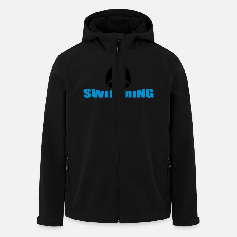 schwimmen - Men’s Recycled Softshell Jacket by Stanley/Stella - black