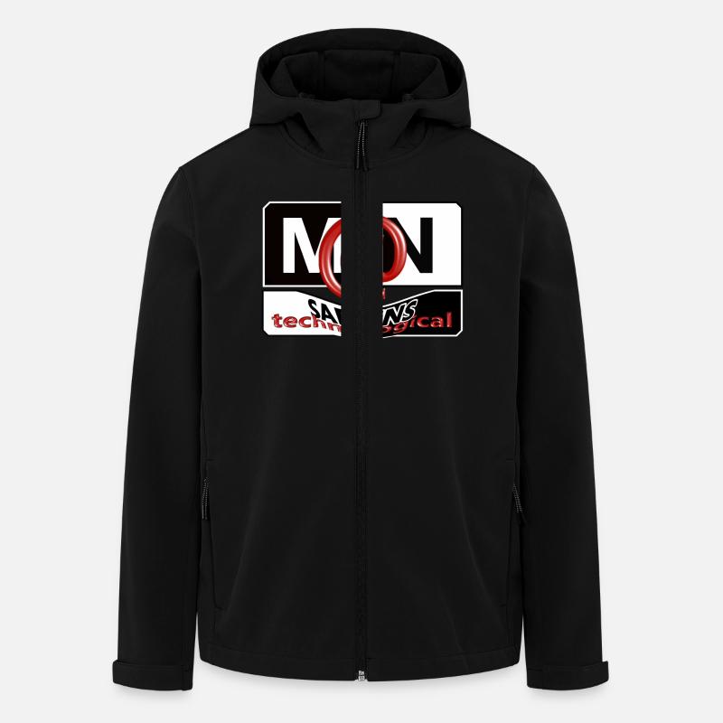 Man sapiens technologische - Recycelte Männer Softshell-Jacke von Stanley/Stella - Schwarz
