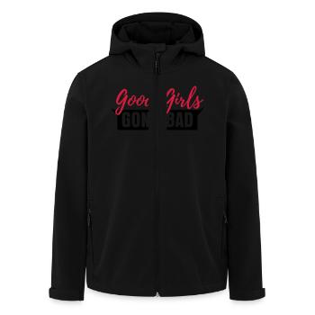 Good Girls Gone Bad - Recycelte Männer Softshell-Jacke von Stanley/Stella - Schwarz - Vorne - AI Model Male 185 light (185cm)