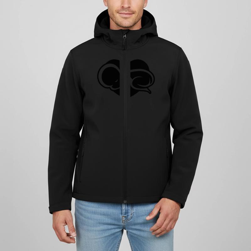 Baby schläft am liebsten auf Mami oder Papi ein Recycelte Männer Softshell-Jacke von Stanley/Stella