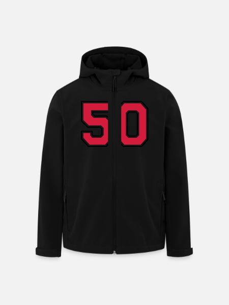 50__f2 - Men’s Recycled Softshell Jacket by Stanley/Stella - black