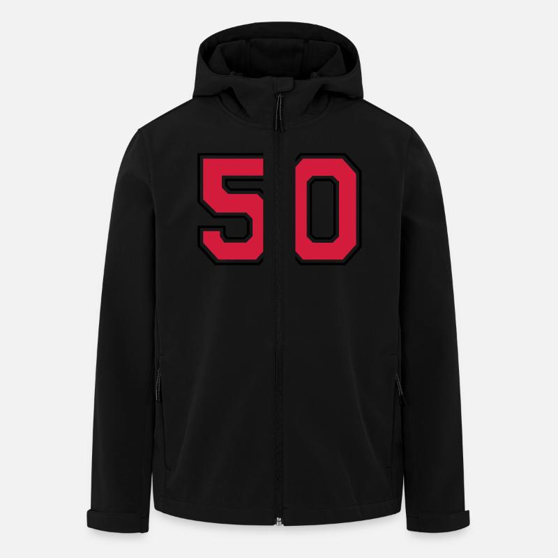 50__f2 - Veste softshell homme en polyester recyclé Stanley/Stella - noir