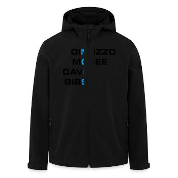 NCIS agent de l'équipe - Veste softshell homme en polyester recyclé Stanley/Stella - noir - Devant - AI Model Male 185 light (185cm)