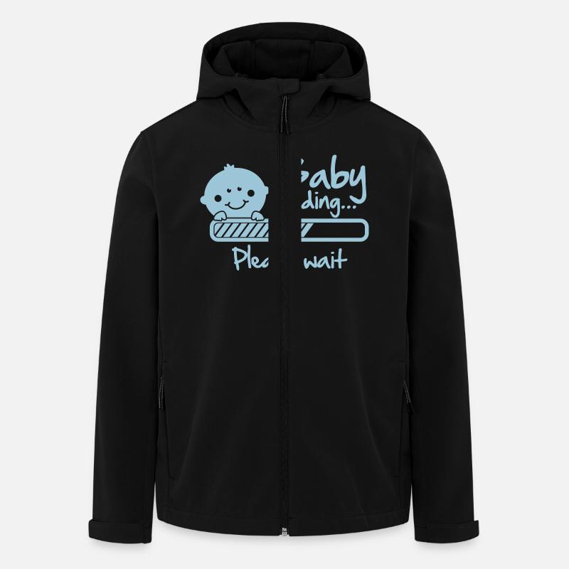 Baby loading - please wait - Veste softshell homme en polyester recyclé Stanley/Stella - noir