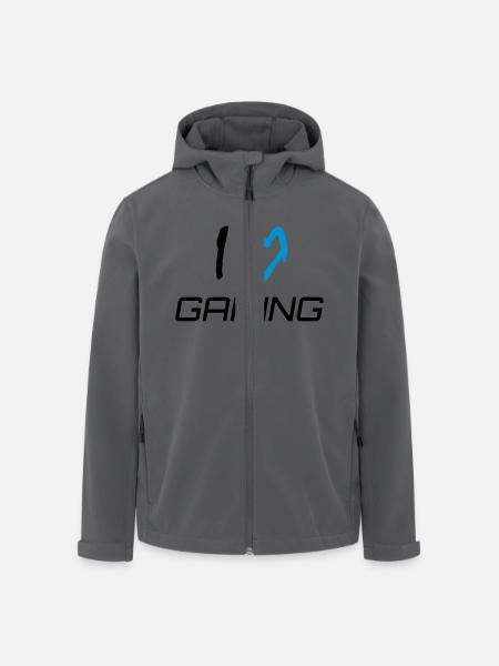I love gaming - Men’s Recycled Softshell Jacket by Stanley/Stella - black