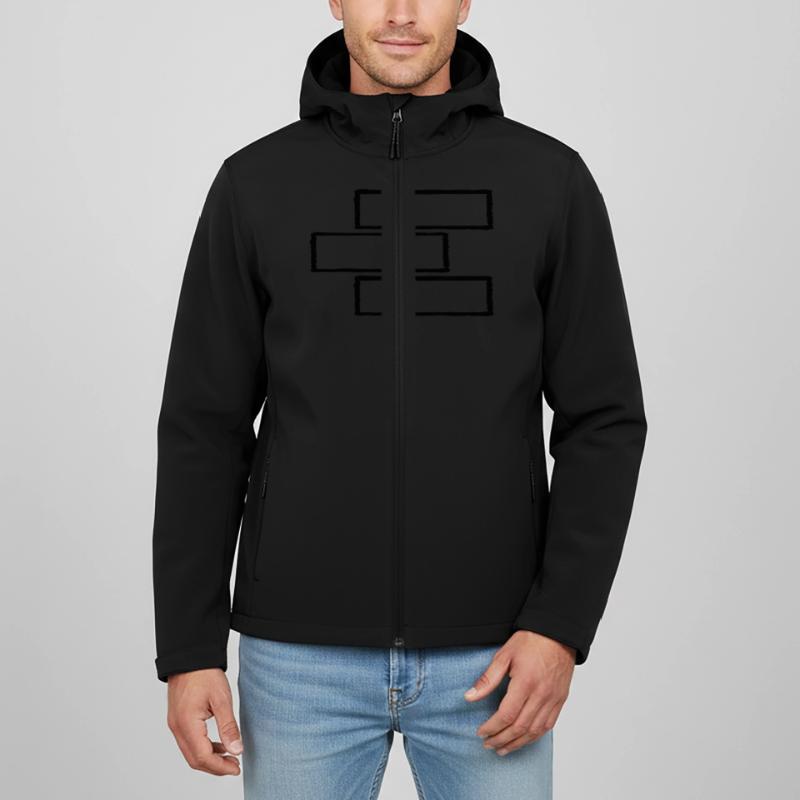 3 rectangular frame Men’s Recycled Softshell Jacket Discoverer by Stanley/Stella