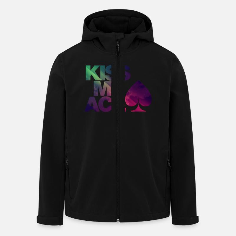 Cool Poker Shirt - Recycelte Männer Softshell-Jacke von Stanley/Stella - Schwarz