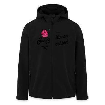 junggesellinnen abschied rose - Recycelte Männer Softshell-Jacke von Stanley/Stella - Schwarz - Vorne - AI Model Male 185 light (185cm)