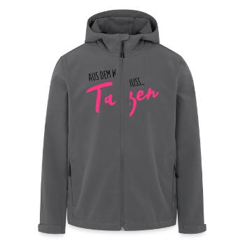tanzen aus dem weg - Recycelte Männer Softshell-Jacke von Stanley/Stella - Schwarz - Vorne - AI Model Male 185 light (185cm)