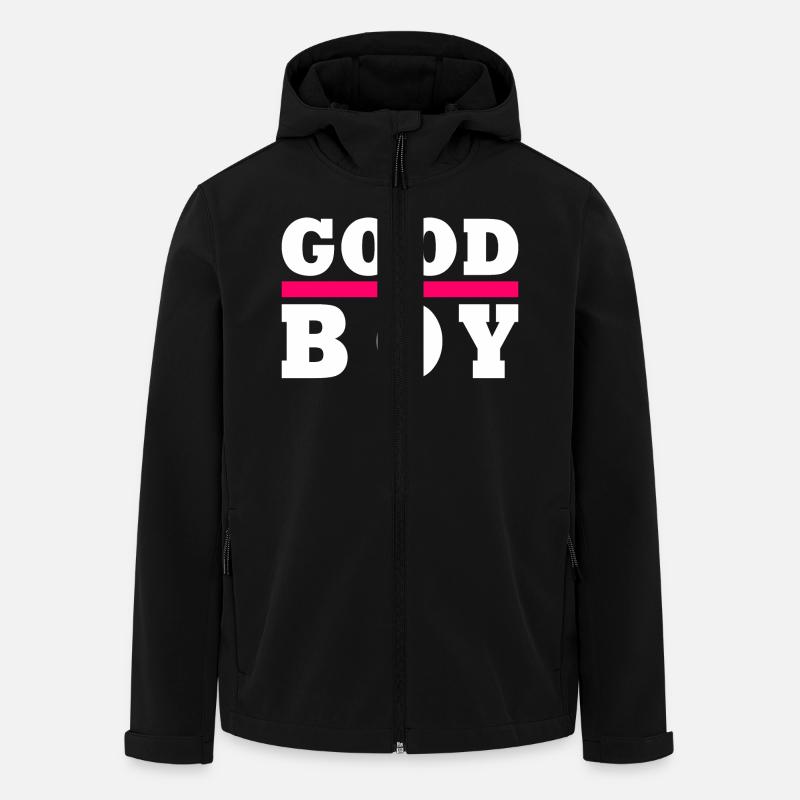 Good boy - Recycelte Männer Softshell-Jacke von Stanley/Stella - Schwarz