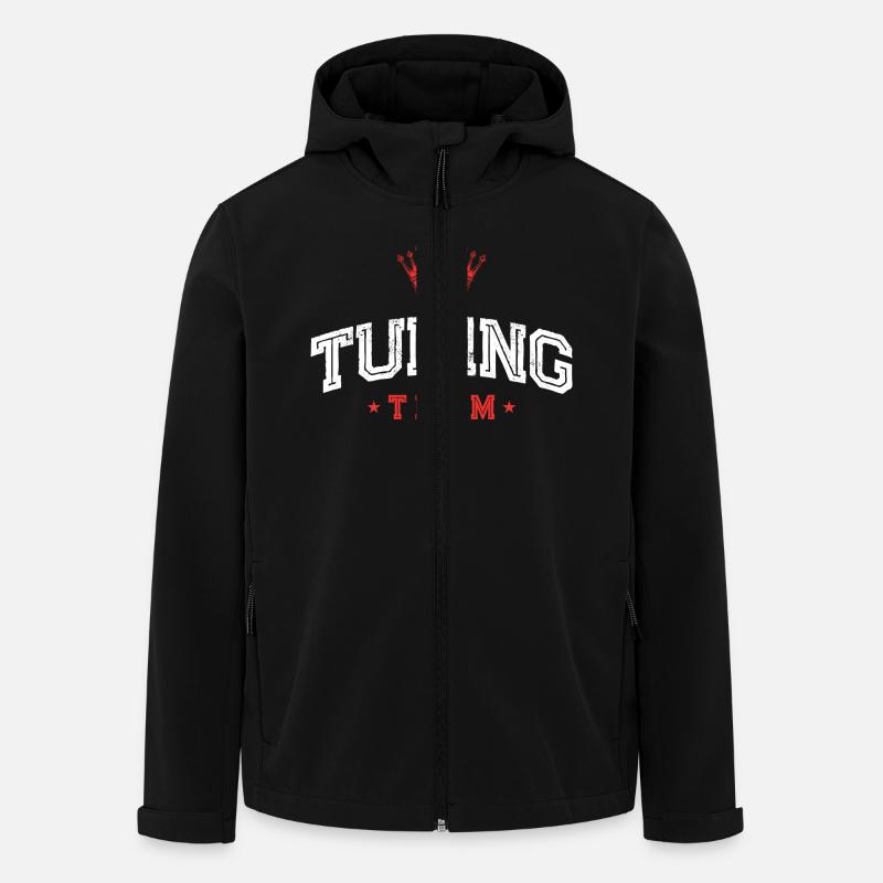 Tuning Team - Men’s Recycled Softshell Jacket by Stanley/Stella - black
