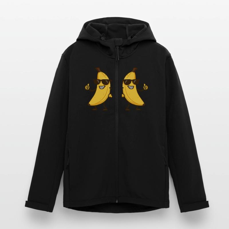 Babane Comic Cool 2 Men’s Recycled Softshell Jacket Discoverer by Stanley/Stella