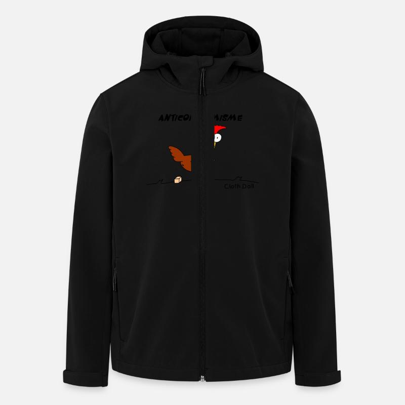 Hen nonconformist - Men’s Recycled Softshell Jacket by Stanley/Stella - black