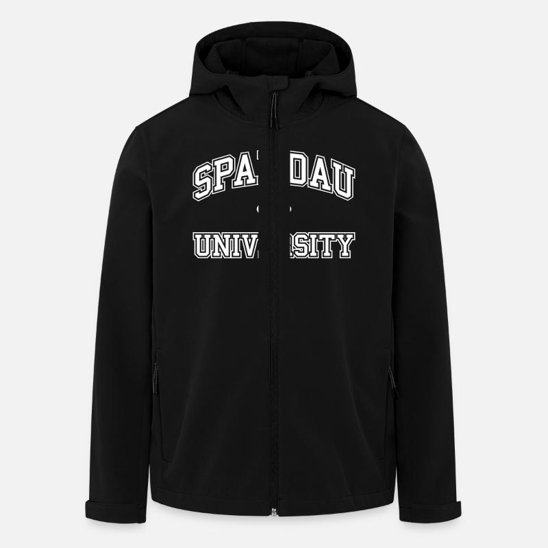 Spandau University - Recycelte Männer Softshell-Jacke von Stanley/Stella - Schwarz