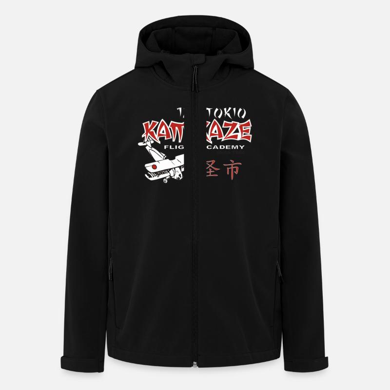 Kamikaze - Recycelte Männer Softshell-Jacke von Stanley/Stella - Schwarz