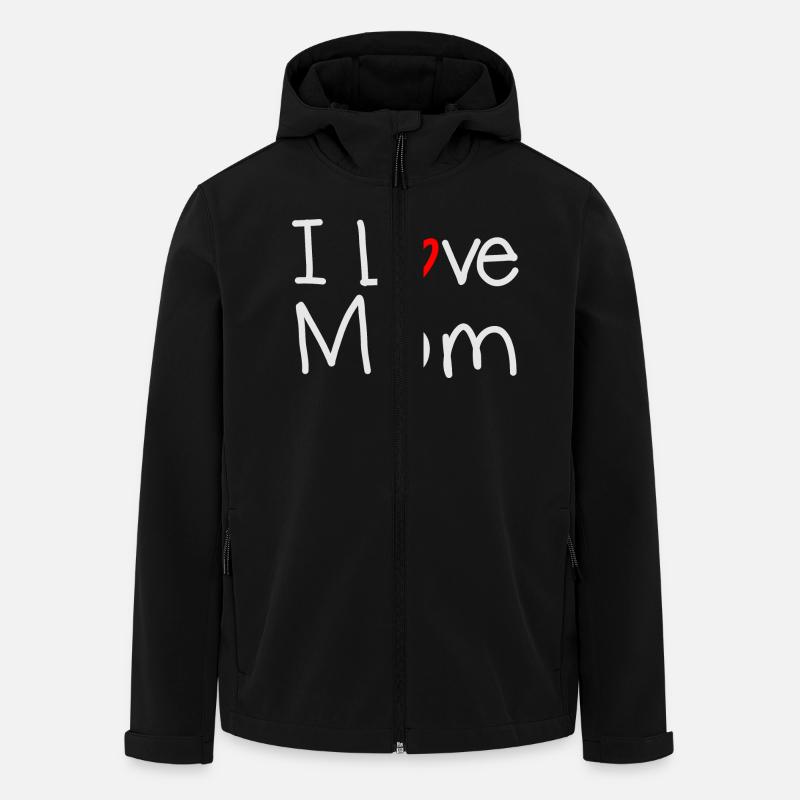 Mom - Veste softshell homme en polyester recyclé Stanley/Stella - noir