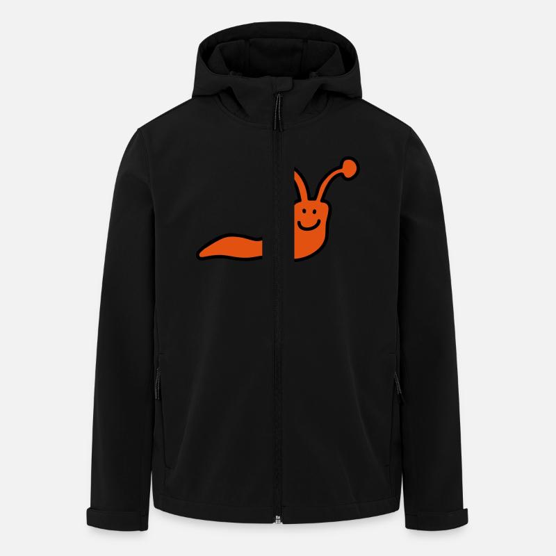 Worm - Men’s Recycled Softshell Jacket by Stanley/Stella - black