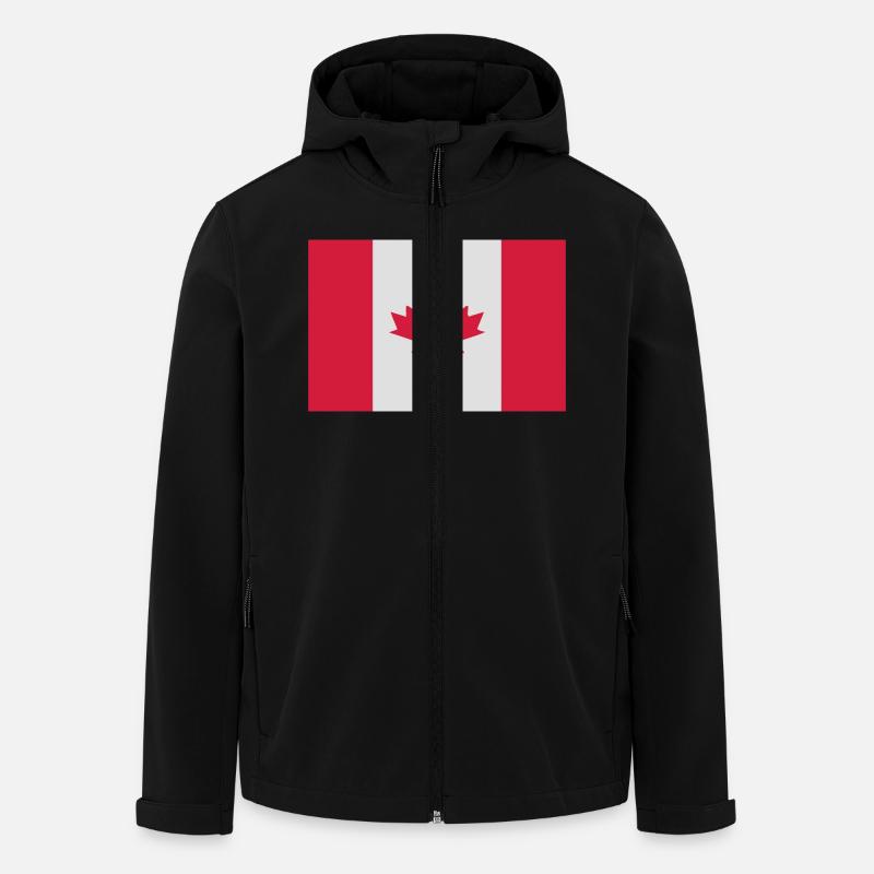 Canada - Veste softshell homme en polyester recyclé Stanley/Stella - noir