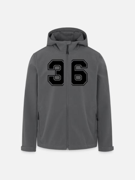 36 - Veste softshell homme en polyester recyclé Stanley/Stella - noir