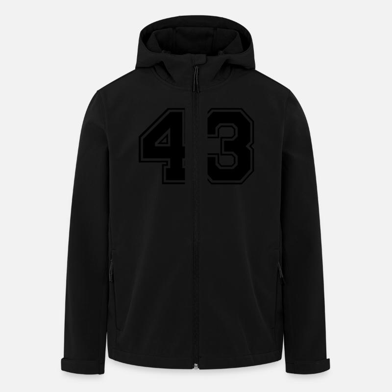 43 - Recycelte Männer Softshell-Jacke von Stanley/Stella - Schwarz