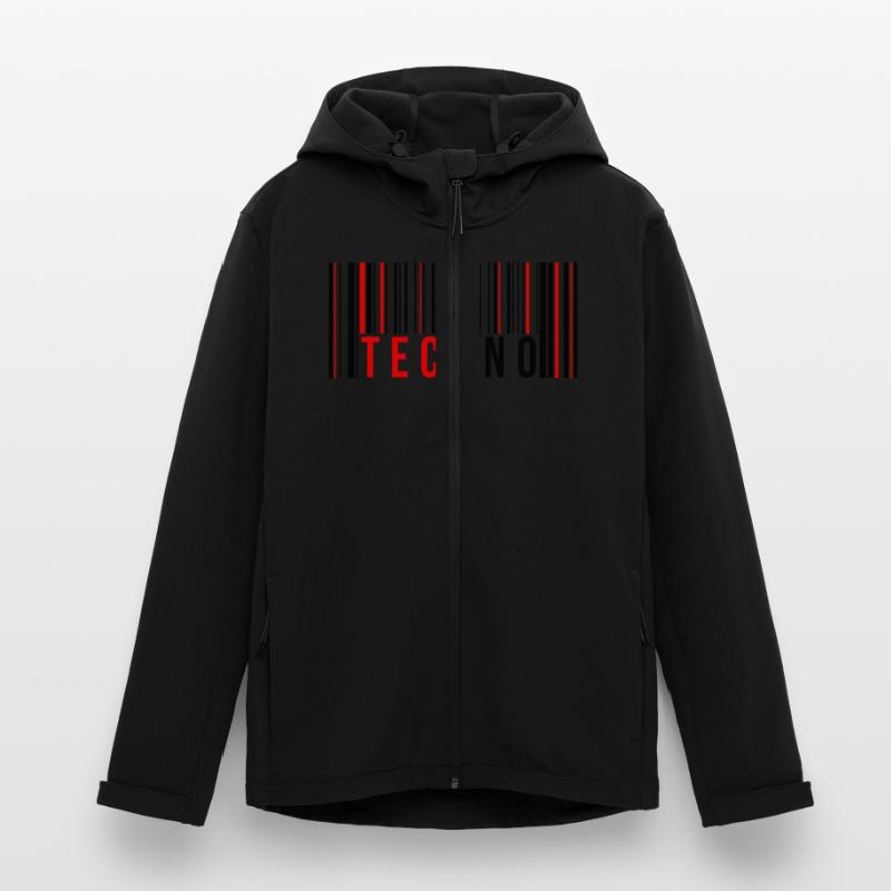 Techno Code Recycelte Männer Softshell-Jacke Discoverer von Stanley/Stella