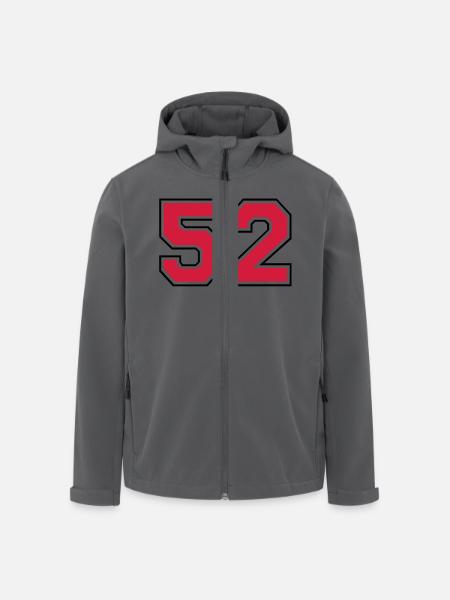 52__f2 - Men’s Recycled Softshell Jacket by Stanley/Stella - black