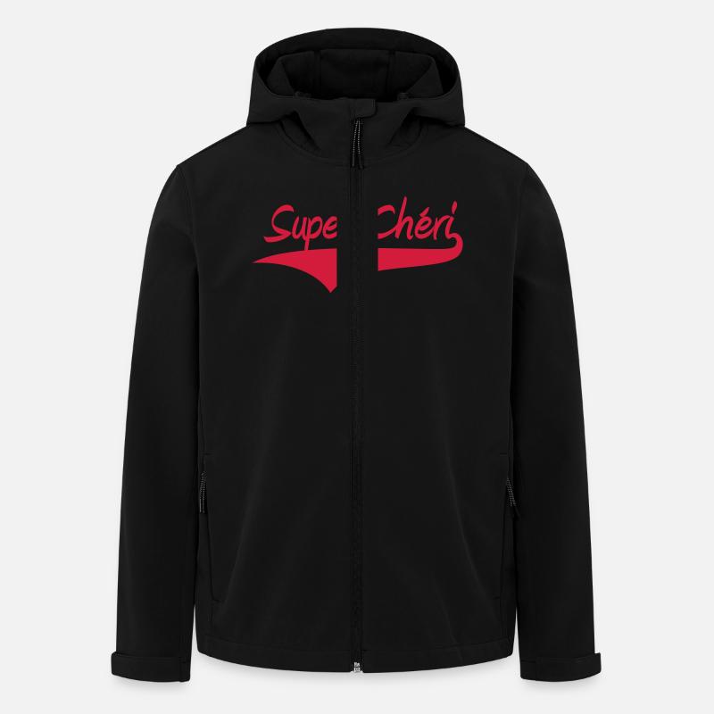 Super Baby! - Recycelte Männer Softshell-Jacke von Stanley/Stella - Schwarz