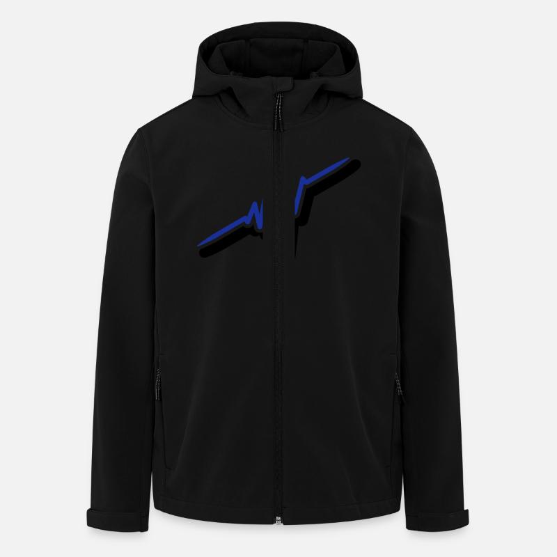 beat__f2 - Recycelte Männer Softshell-Jacke von Stanley/Stella - Schwarz