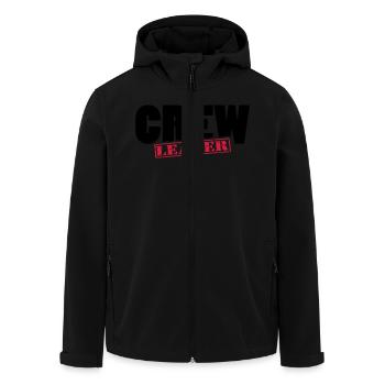 crew_leader - Recycelte Männer Softshell-Jacke von Stanley/Stella - Schwarz - Vorne - AI Model Male 185 light (185cm)
